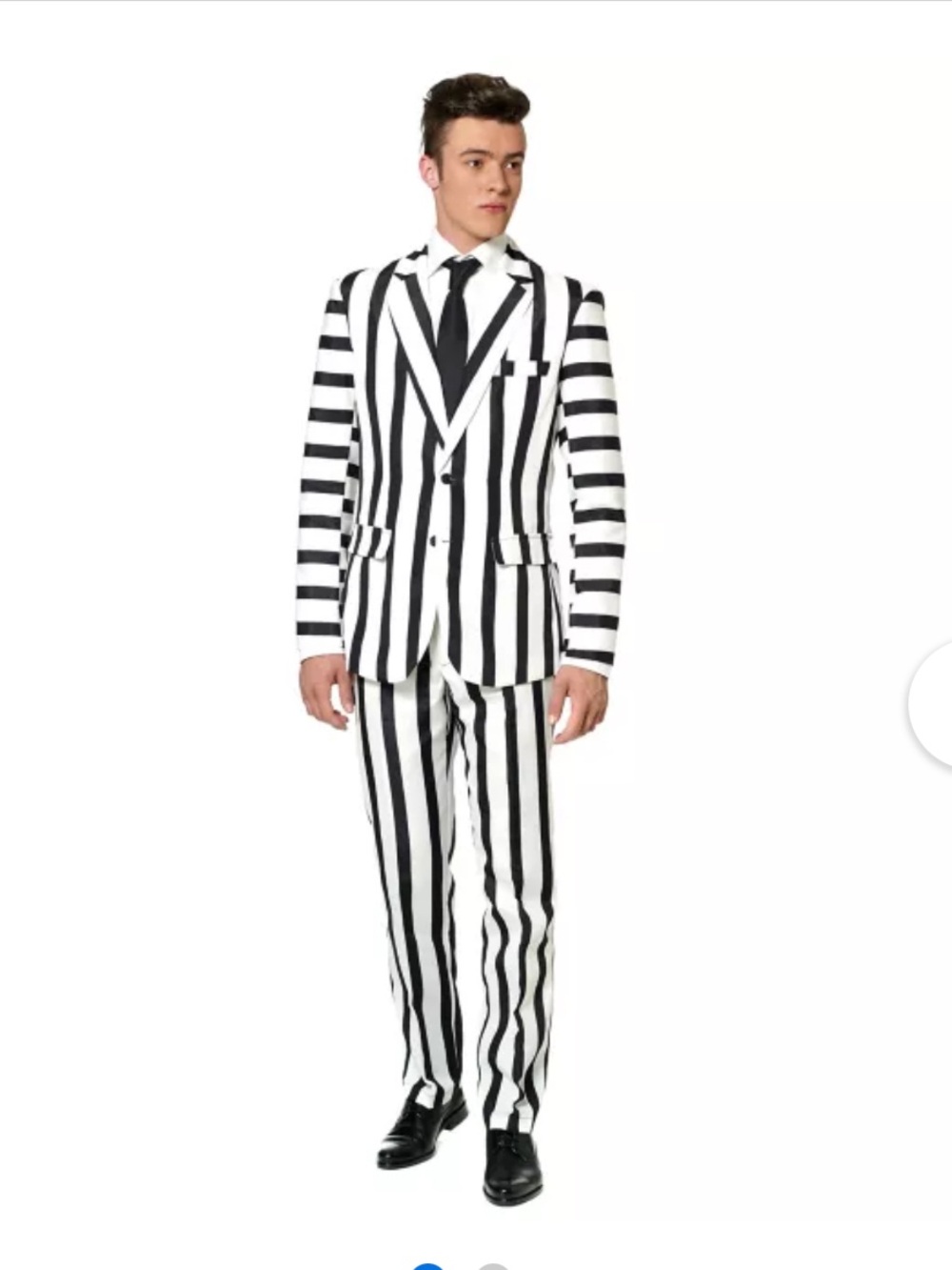 Spirit Halloween Striped Suit Halloween Costume Size XXL
